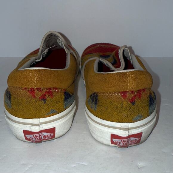 RARE Vans All Nations Skate Jam Limited Pendleton Slip On Sz 5.5 Van Doren main image 4